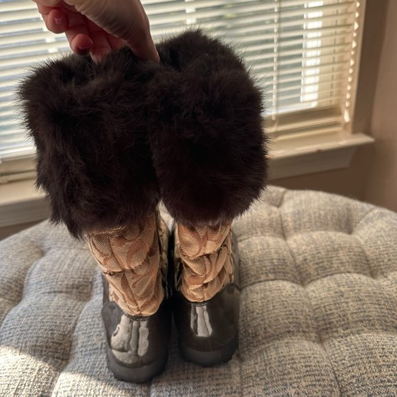 COACH Joyous Signature Boots - Picture 3 of 6